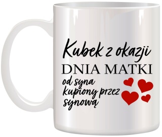 Kubek z nadrukiem prezent dla MAMY Dzień Matki Mama Teściowa