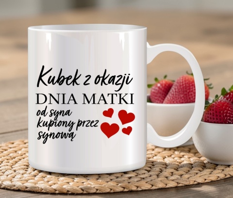 Kubek z nadrukiem prezent dla MAMY Dzień Matki Mama Teściowa