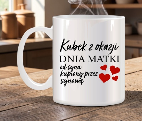 Kubek z nadrukiem prezent dla MAMY Dzień Matki Mama Teściowa