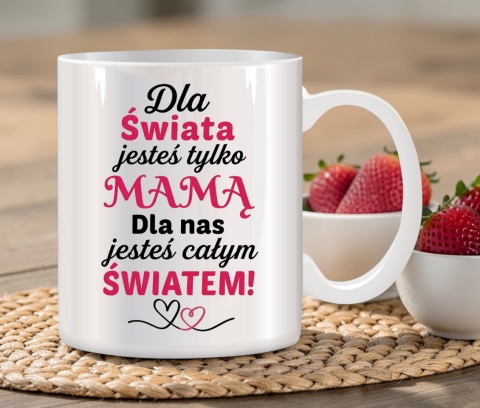 Kubek z nadrukiem prezent dla MAMY Dzień Matki Mama Teściowa