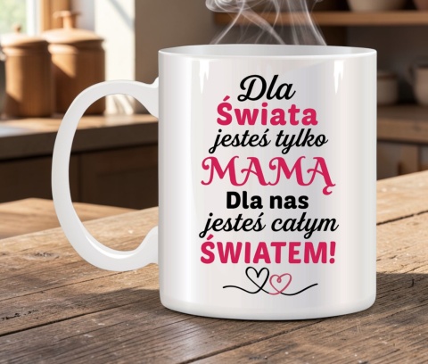 Kubek z nadrukiem prezent dla MAMY Dzień Matki Mama Teściowa