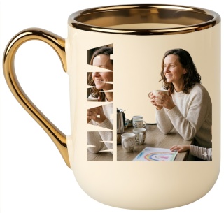 Kubek Premium FOTO prezent Dzień Matki dla MAMY napis ze zdjęcia Mama