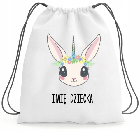 Worek na buty kapcie Plecak do Szkoły Przedszkola z imieniem Dziecka wzory