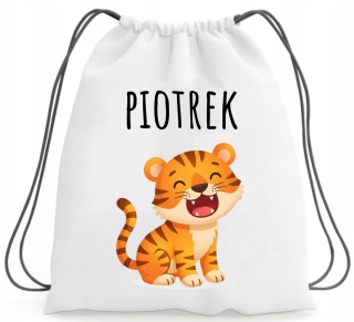 Worek na buty kapcie Plecak do Szkoły Przedszkola z imieniem Dziecka wzory