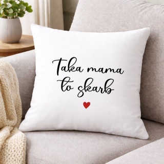 Zestaw Poduszka Kubek oryginalny Prezent dla Mamy Dzień Matki Urodziny Mama