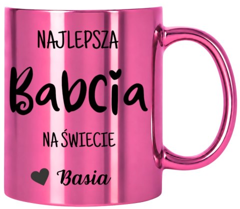 Kubek PREMIUM oryginalny prezent dla BABCI upominek Babcia z imieniem