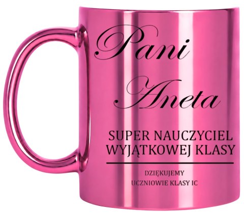 KUBEK PREMIUM Z IMIENIEM PREZENT DZIEŃ NAUCZYCIELA WYCHOWAWCZYNI