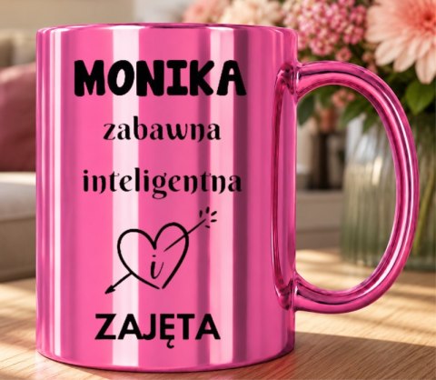 KUBEK RÓŻOWY PREMIUM PREZENT DLA ŻONY KOLEŻANKI DZIEWCZYNY URODZINY