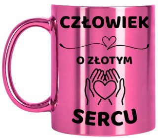 Kubek różowy z dedykacją wyjątkowy prezent na różne okazje