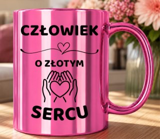 Kubek różowy z dedykacją wyjątkowy prezent na różne okazje