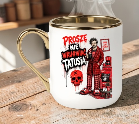Kubek PREMIUM prezent Dzień Ojca dla TATY upominek Tata Teść