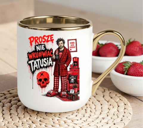 Kubek PREMIUM prezent Dzień Ojca dla TATY upominek Tata Teść