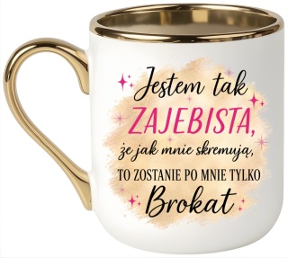 Kubek PREMIUM z nadrukiem prezent Dzień Kobiet dla Koleżanki Dziewczyny