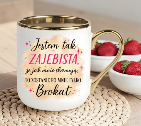 Kubek PREMIUM z nadrukiem prezent Dzień Kobiet dla Koleżanki Dziewczyny