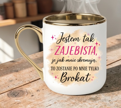 Kubek PREMIUM z nadrukiem prezent Dzień Kobiet dla Koleżanki Dziewczyny