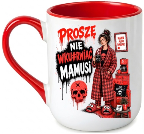 Kubek z nadrukiem prezent dla MAMY Dzień Matki Mama Teściowa