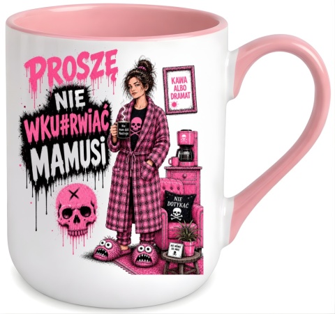 Kubek z nadrukiem prezent dla MAMY Dzień Matki Mama Teściowa