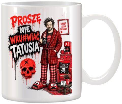 Kubek z nadrukiem prezent dla TATY Dzień Ojca Tata Teść