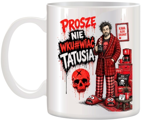 Kubek z nadrukiem prezent dla TATY Dzień Ojca Tata Teść
