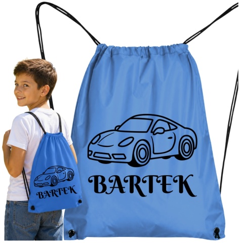 Worek na buty kapcie Plecak do Szkoły Przedszkola z imieniem Dziecka wzory