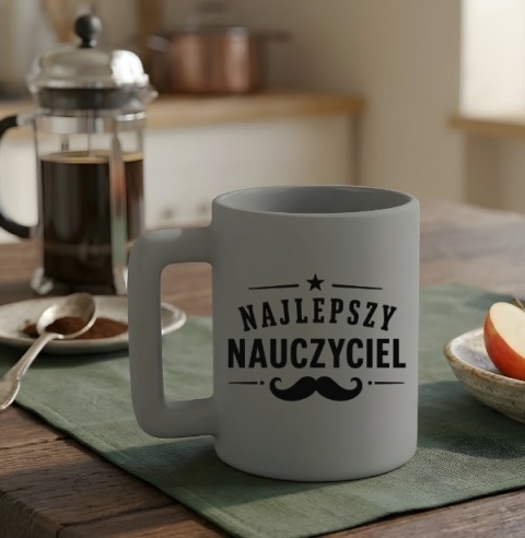 Kubek 400ml DUŻY oryginalny prezent Dzień Nauczyciela koniec Roku Szkolnego