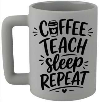 Kubek 400ml DUŻY oryginalny prezent Dzień Nauczyciela koniec Roku Szkolnego