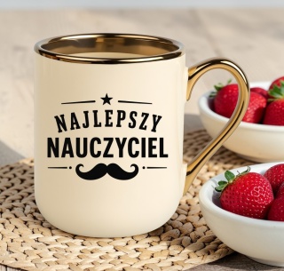 Kubek PREMIUM prezent z dedykacją Dzień Nauczyciela koniec Roku Szkolnego