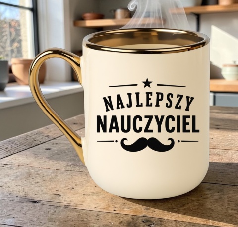 Kubek PREMIUM prezent z dedykacją Dzień Nauczyciela koniec Roku Szkolnego