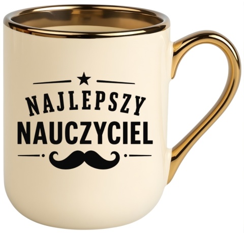 Kubek PREMIUM prezent z dedykacją Dzień Nauczyciela koniec Roku Szkolnego