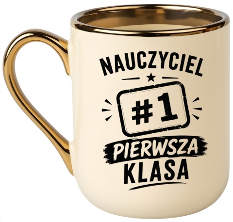 Kubek PREMIUM prezent z dedykacją Dzień Nauczyciela koniec Roku Szkolnego