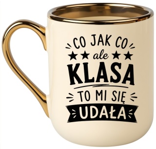 Kubek PREMIUM prezent z dedykacją Dzień Nauczyciela koniec Roku Szkolnego
