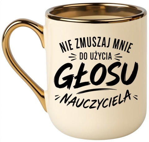 Kubek PREMIUM prezent z dedykacją Dzień Nauczyciela koniec Roku Szkolnego