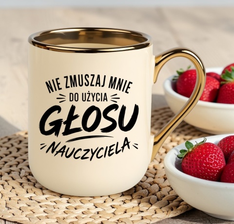 Kubek PREMIUM prezent z dedykacją Dzień Nauczyciela koniec Roku Szkolnego