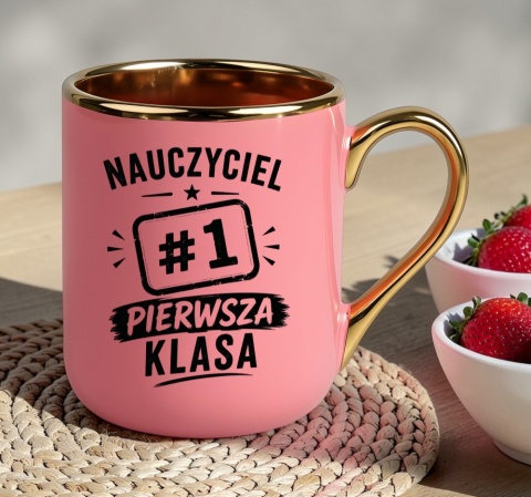 Kubek PREMIUM prezent z dedykacją Dzień Nauczyciela koniec Roku Szkolnego