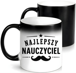 Kubek magiczny oryginalny prezent Dzień Nauczyciela koniec Roku Szkolnego