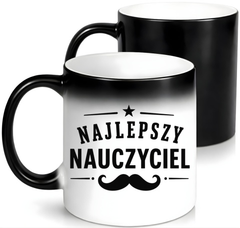 Kubek magiczny oryginalny prezent Dzień Nauczyciela koniec Roku Szkolnego