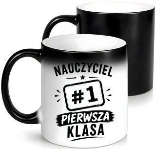 Kubek magiczny oryginalny prezent Dzień Nauczyciela koniec Roku Szkolnego