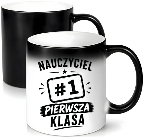 Kubek magiczny oryginalny prezent Dzień Nauczyciela koniec Roku Szkolnego