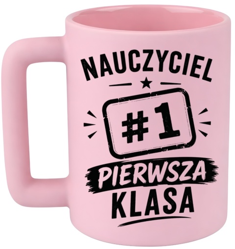 Kubek 400ml DUŻY oryginalny prezent Dzień Nauczyciela koniec Roku Szkolnego