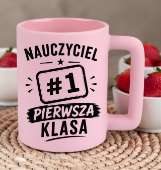 Kubek 400ml DUŻY oryginalny prezent Dzień Nauczyciela koniec Roku Szkolnego