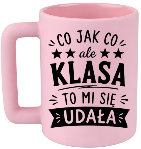 Kubek 400ml DUŻY oryginalny prezent Dzień Nauczyciela koniec Roku Szkolnego