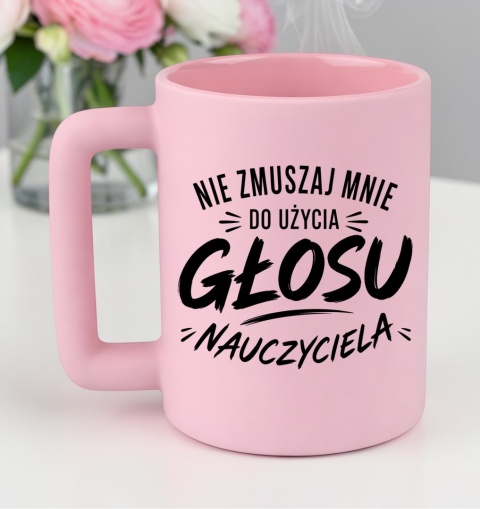 Kubek 400ml DUŻY oryginalny prezent Dzień Nauczyciela koniec Roku Szkolnego