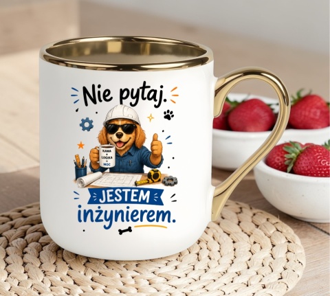 Kubek PREMIUM prezent Pan INŻYNIER upominek na zakończenie studiów