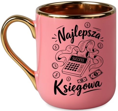 Kubek PREMIUM z nadrukiem śmieszny prezent dla Księgowej