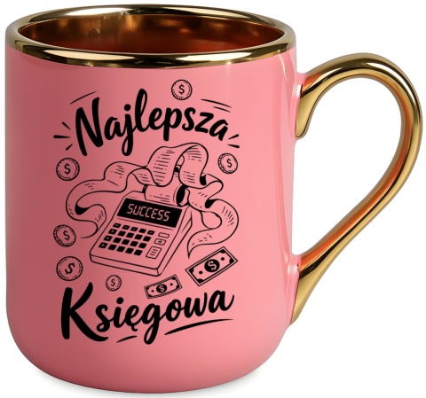 Kubek PREMIUM z nadrukiem śmieszny prezent dla Księgowej