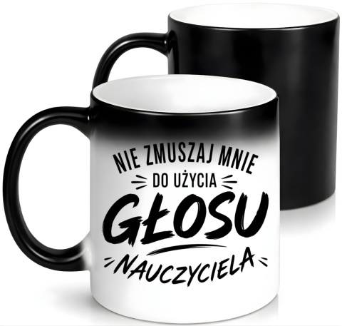 Kubek magiczny oryginalny prezent Dzień Nauczyciela koniec Roku Szkolnego