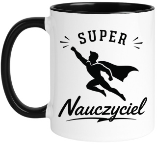 Kubek z nadrukiem śmieszny prezent Dzień Nauczyciela koniec Roku Szkolnego
