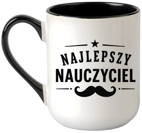 Kubek z nadrukiem śmieszny prezent Dzień Nauczyciela koniec Roku Szkolnego