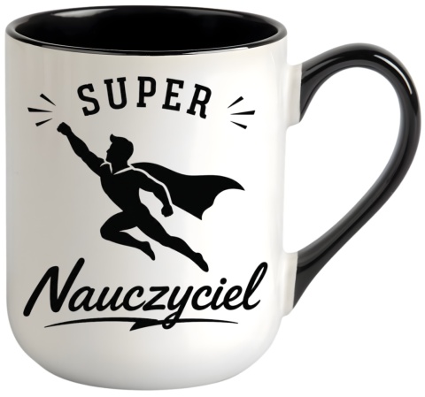 Kubek z nadrukiem śmieszny prezent Dzień Nauczyciela koniec Roku Szkolnego