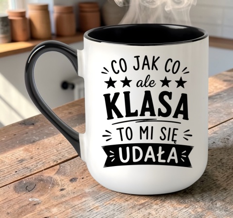 Kubek z nadrukiem śmieszny prezent Dzień Nauczyciela koniec Roku Szkolnego